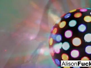 Provoserende stor boobed disco ball cookie alison tyler