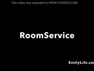 Naked milfs lead for the room service