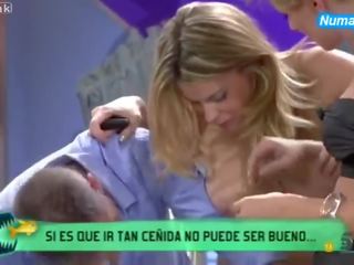 Española tv anfitrión tiras apagado (maria lapiedra)