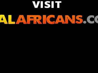リアル アフリカ系 カップル ハードコア クソ