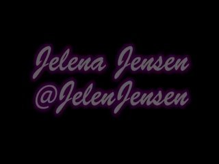 Jelena jensen exceptional ล้อเลียน & masturbates!