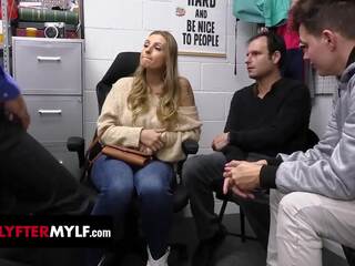 Kenzie love gets her big süýji emjekler covered in gutarmak in front of hubby and stepson pt.1 - shoplyfter mylf