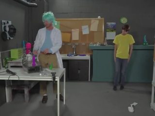 Behind the Scenes of johnson & Morty the XXX Parody