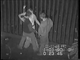 CCTV Behind a Sunderland Nightclub first part
