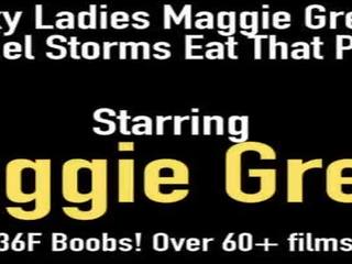 狡 女士們 maggie green & 雷切爾 storms 吃 該 的陰戶!