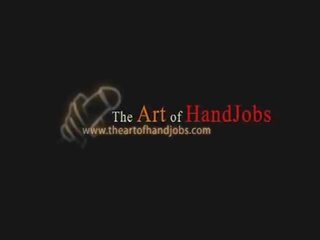 Die kunst von handjobs: genial handjob für vollbusig milf