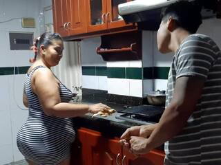 Moi baise ma tante en la cuisine, gratuit sexe vid 73