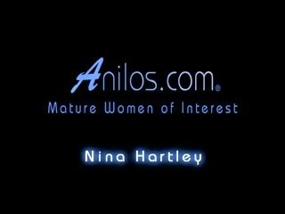 Oversexed mature granny Nina Hartley masturbating