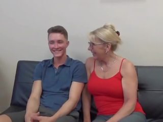 Divorced and Lonely prime MILF Seduces and Fucks Teen fellow