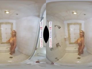 Naughty America Vr Bridgette B. Teases Neighbor While Showering